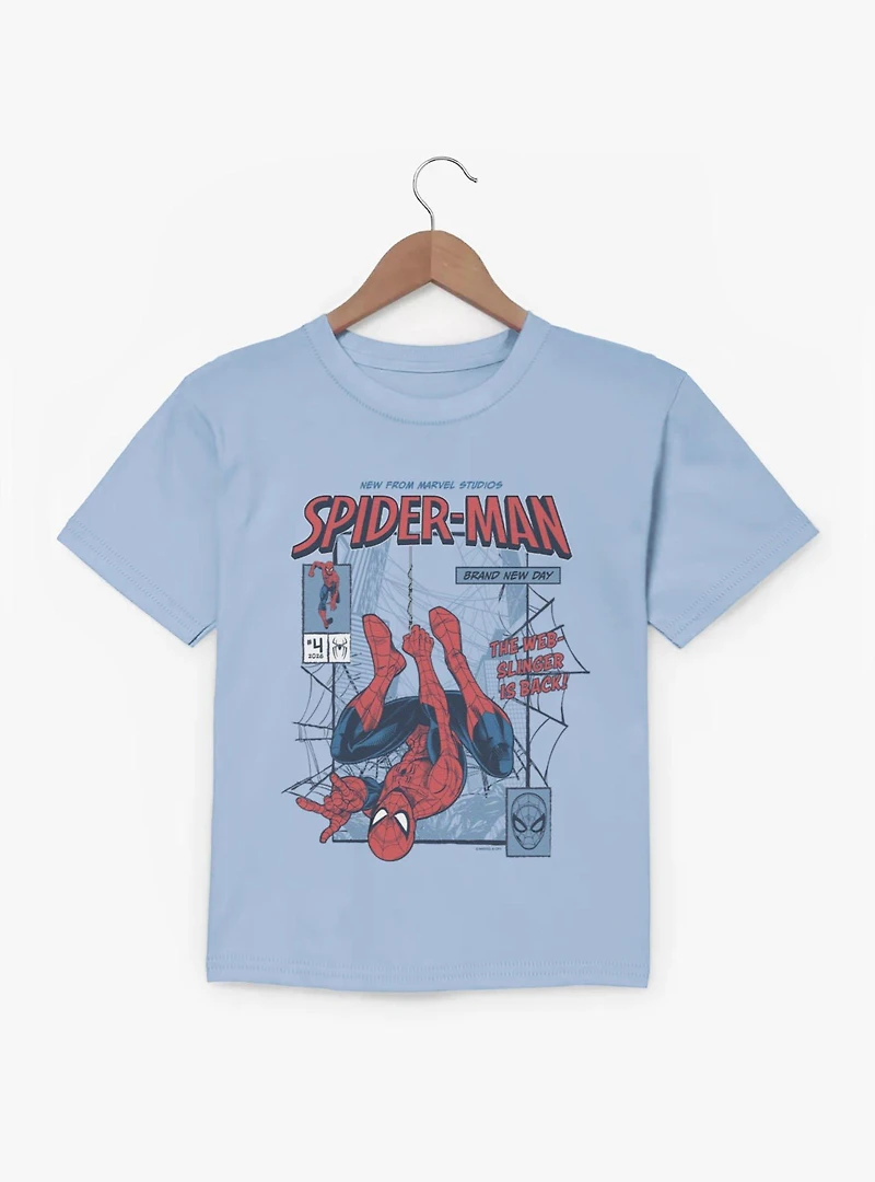 Marvel Spider-Man Brand New Day Upside Down Cover Youth T-Shirt