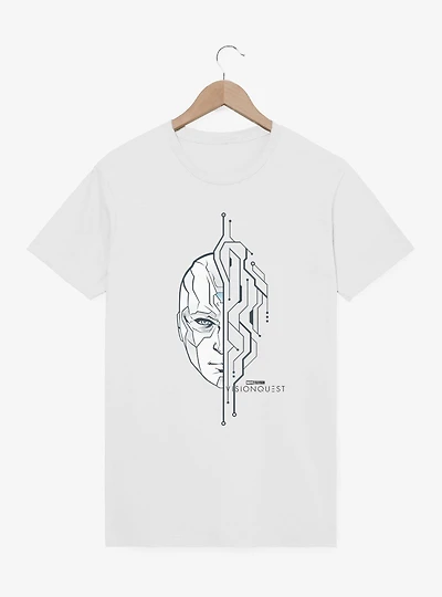 Marvel VisionQuest Circuit Face Split T-Shirt