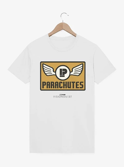 Marvel VisionQuest Parachutes Logo Rectangle T-Shirt