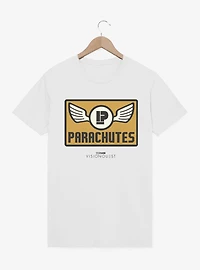 Marvel VisionQuest Parachutes Logo Rectangle T-Shirt