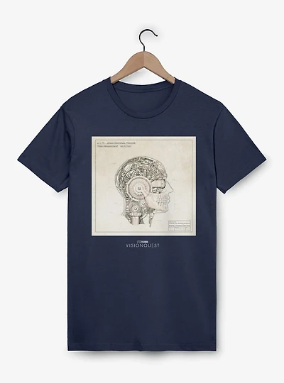 Marvel VisionQuest JIM Head Prototype Blueprint T-Shirt