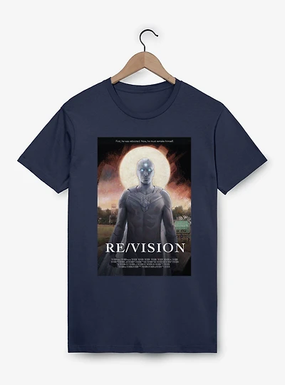 Marvel VisionQuest Revision Reboot Remake Moive Poster T-Shirt