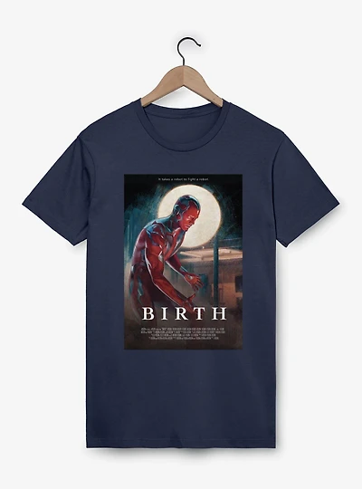 Marvel VisionQuest Birth Robot Movie Poster T-Shirt