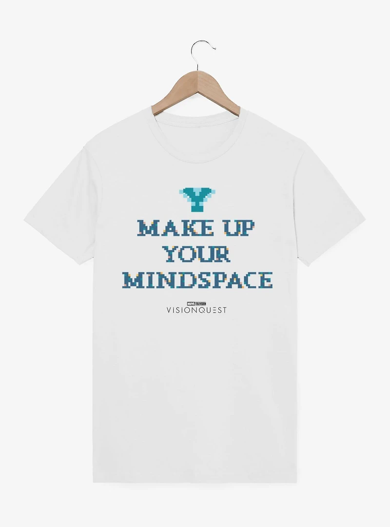 Marvel VisionQuest Make Up Your Mindspace Quote T-Shirt