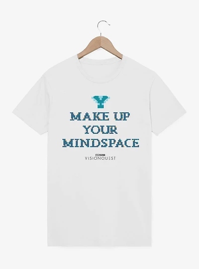 Marvel VisionQuest Make Up Your Mindspace Quote T-Shirt