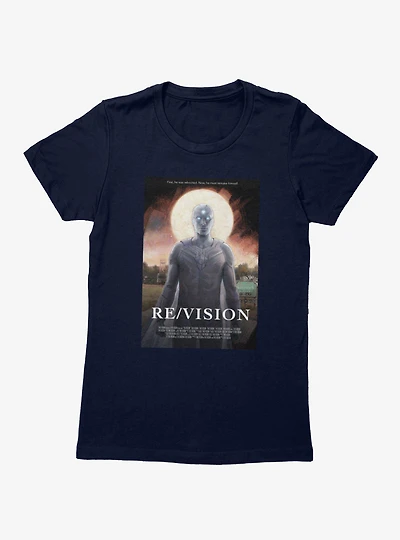 Marvel VisionQuest Revision Reboot Remake Moive Poster Womens T-Shirt