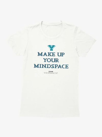 Marvel VisionQuest Make Up Your Mindspace Quote Womens T-Shirt