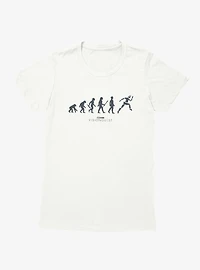 Marvel VisionQuest Evolution Of Mans Vision Womens T-Shirt