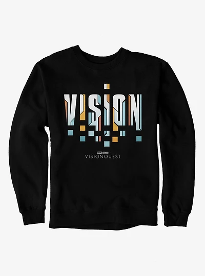 Marvel VisionQuest Geometric Color Logo Sweatshirt