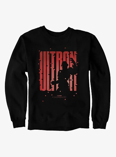 Marvel VisionQuest Ultron Silhouette Name Sweatshirt