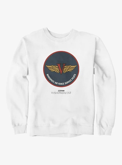 Marvel VisionQuest Mindspace Air Force Service Pilots Logo Sweatshirt