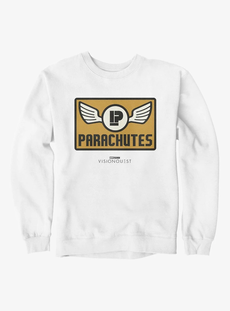 Marvel VisionQuest Parachutes Logo Rectangle Sweatshirt
