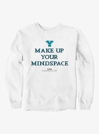 Marvel VisionQuest Make Up Your Mindspace Quote Sweatshirt