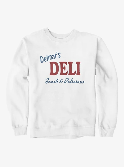 Marvel Spider-Man Brand New Day Delmar's Deli Fresh Delicious Sweatshirt