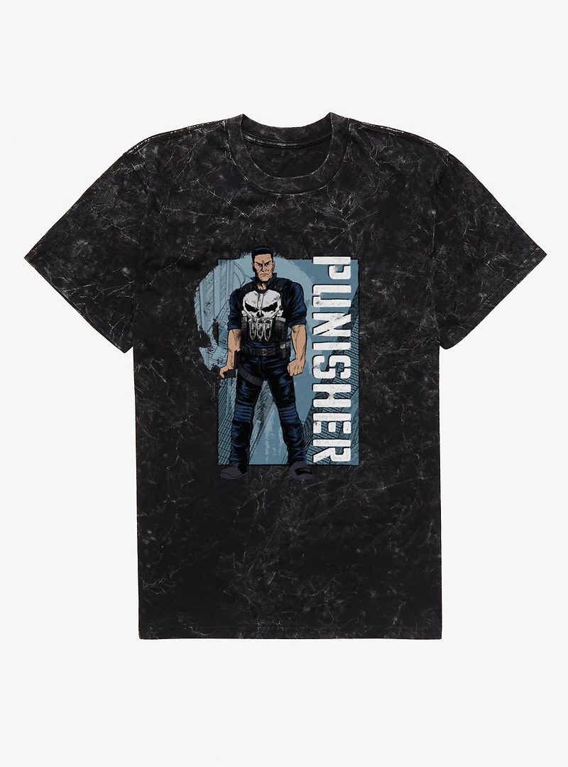 Marvel Spider-Man Brand New Day Punisher Mineral Wash T-Shirt