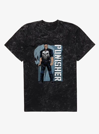 Marvel Spider-Man Brand New Day Punisher Mineral Wash T-Shirt