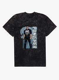 Marvel Spider-Man Brand New Day Punisher Mineral Wash T-Shirt