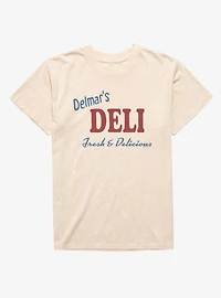 Marvel Spider-Man Brand New Day Delmar's Deli Fresh Delicious Mineral Wash T-Shirt