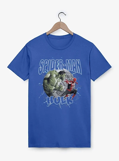 Marvel Spider-Man Brand New Day Hulk Fight T-Shirt