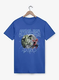 Marvel Spider-Man Brand New Day Hulk Fight T-Shirt