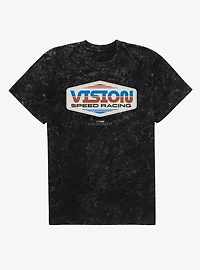 Marvel VisionQuest Vision Speed Racing Team Logo Mineral Wash T-Shirt