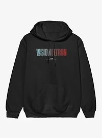 Marvel VisionQuest Vision Ultron Text Hoodie