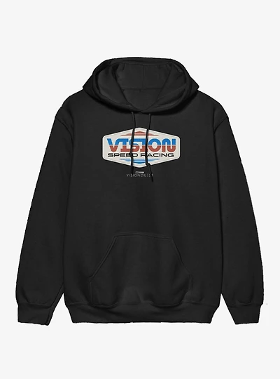 Marvel VisionQuest Vision Speed Racing Team Logo Hoodie
