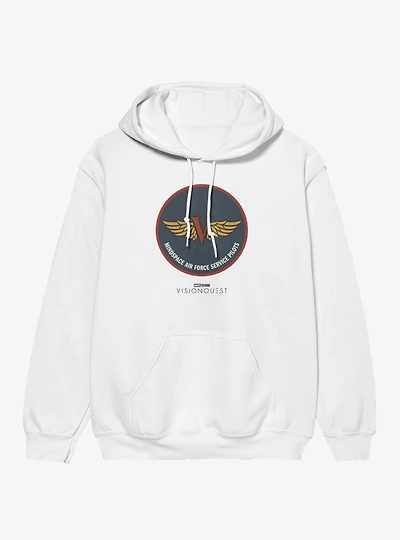 Marvel VisionQuest Mindspace Air Force Service Pilots Logo Hoodie