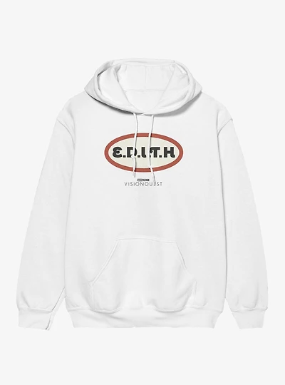 Marvel VisionQuest EDITH Vintage Oval Logo Hoodie