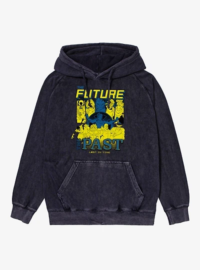 Marvel X-men 97 Future Past Lost Time Mineral Wash Hoodie