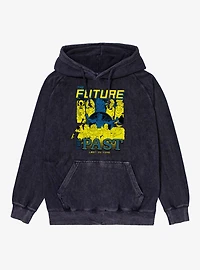 Marvel X-men 97 Future Past Lost Time Mineral Wash Hoodie