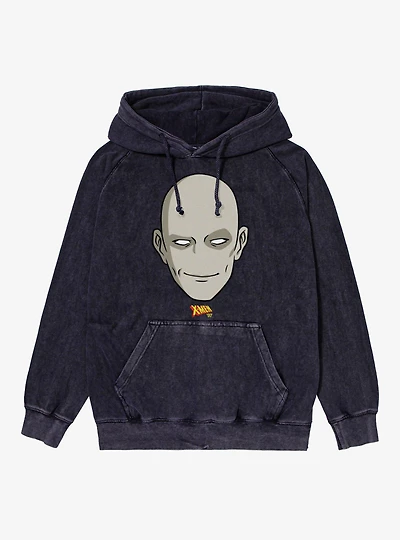 Marvel X-men 97 Big Face Morph Mineral Wash Hoodie