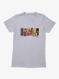 Marvel X-men 97 Character Panel 6 Strips Womens T-Shirt