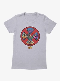 Marvel X-men 97 Red Icon With Cable Womens T-Shirt