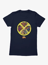 Marvel X-men 97 Icon Group Up Womens T-Shirt
