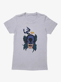 Marvel X-men 97 Big Face Feral Wolverine Womens T-Shirt