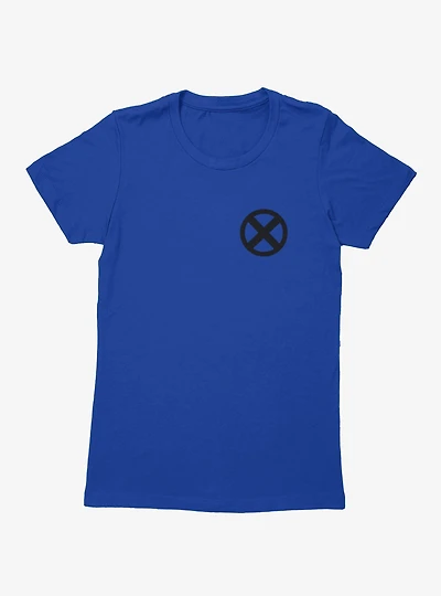 Marvel X-men 97 Icon Black Left Chest Womens T-Shirt