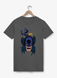 Marvel X-men 97 Big Face Feral Wolverine T-Shirt