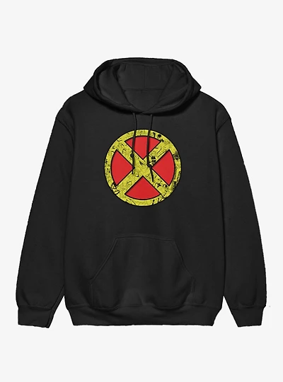 Marvel X-men 97 Unifom Icon With Character Silhouettes Hoodie