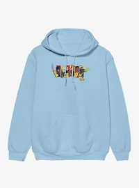 Marvel X-men 97 Character Panel Arms Extended Hoodie