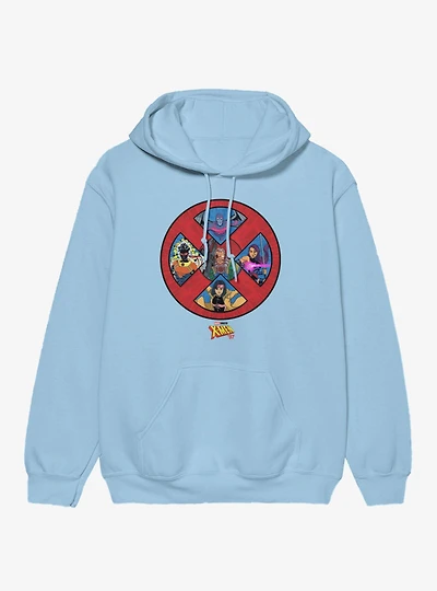 Marvel X-men 97 Red Icon With Cable Hoodie
