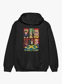 Marvel X-men 97 X Factor Team Panel Group Hoodie