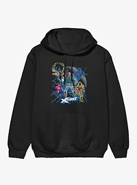 Marvel X-men 97 X-Force Electric Burst Team Group Hoodie