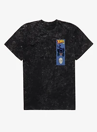 Marvel X-men 97 Wolverine And Morph Blue Label Mineral Wash T-Shirt