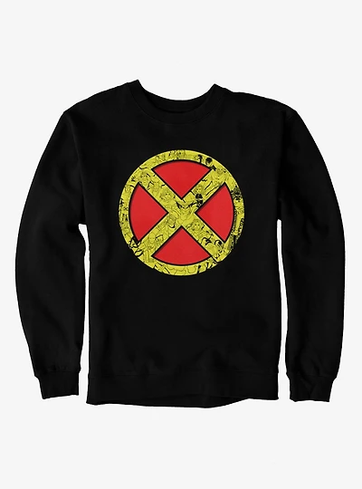 Marvel X-men 97 Unifom Icon With Character Silhouettes Sweatshirt