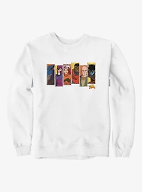 Marvel X-men 97 Character Panel 6 Strips Sweatshirt