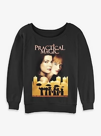 Practical Magic Poster Womens Slouchy Sweatshirt