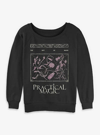 Practical Magic The Gift Of Womens Slouchy Sweatshirt