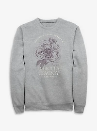 Practical Magic Dracula Cowboy Thing Sweatshirt