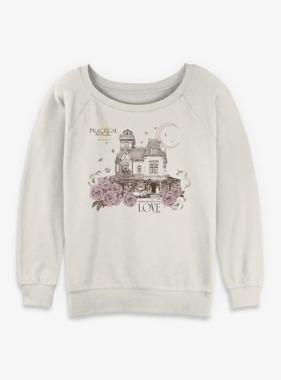 Practical Magic 2 House Womens Slouchy Sweatshirt